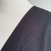 Enzyme Washed Linen - Black - 0.5 metre
