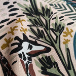Organic Cotton Canvas by Cloud9 - Savannah Dwellers - 0.5 metre