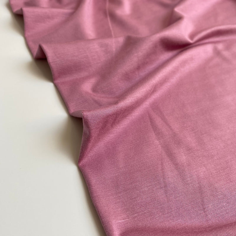 Bamboo Jersey - Dusky Rose - 0.5 metre