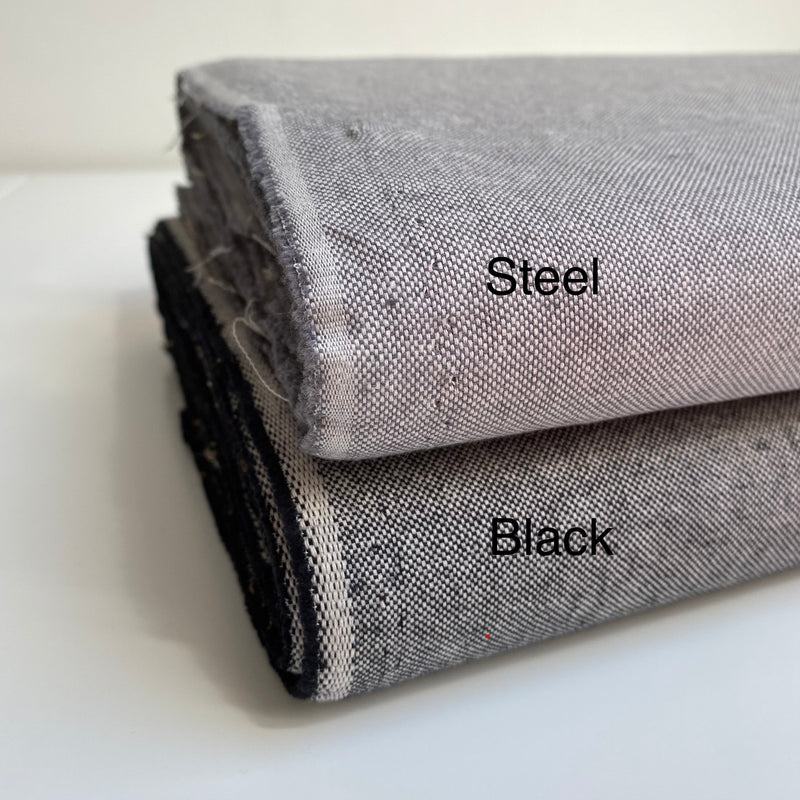 Recycled Canvas - Steel - 0.5 metre