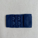 28mm Bra Hook & Eye Set - Denim Blue