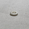 Corozo Button - Ivory White / Satin Matt (10mm)