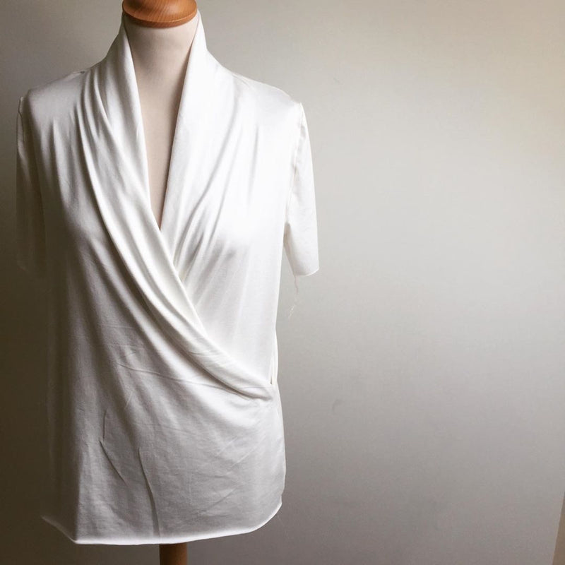 Bamboo Jersey - French White - 0.5 metre