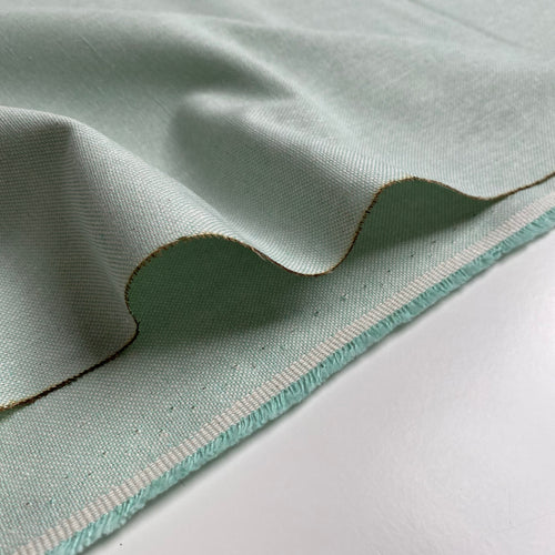 Recycled Canvas - Aqua - 0.5 metre