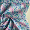 Cotton Fabric - Aquarelle Flowers - 0.5 metre