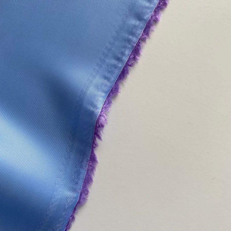 Cupro Lining Fabric - Blue Lilac - 0.5 metre