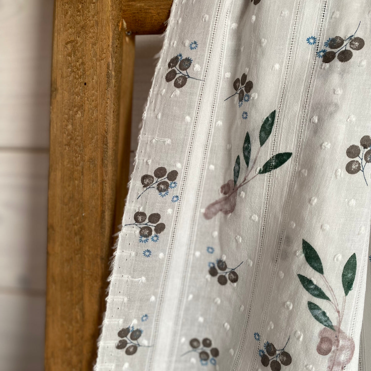 Swiss Dot Cotton Fabric - Flying Platypus - Priced per 0.5 metre