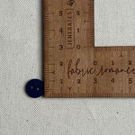 Corozo Button - Blueberry / Satin Matt (multiple sizes)