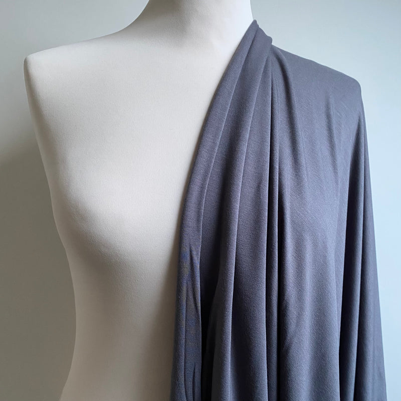 Bamboo Jersey - Grey - 0.5 metre