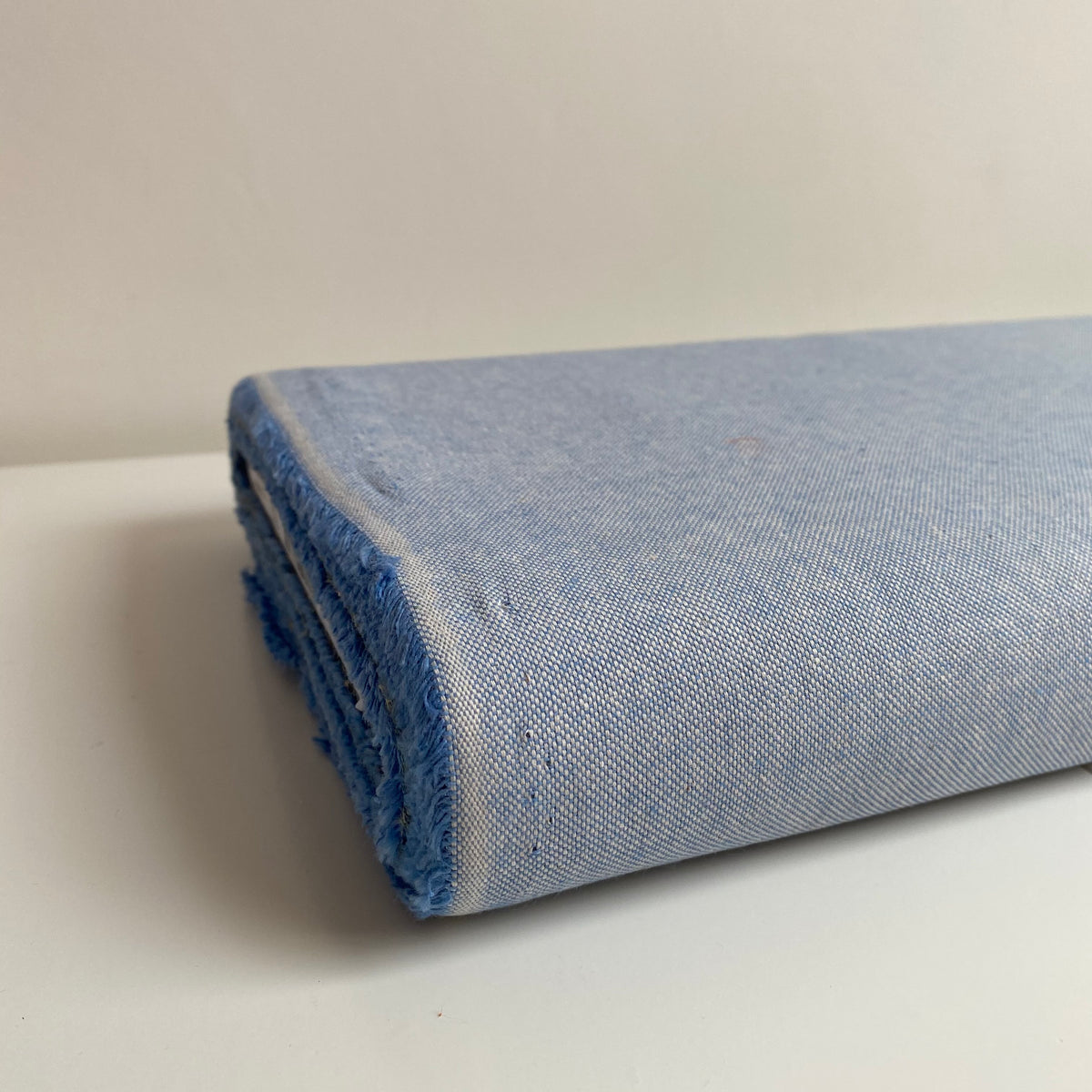 Recycled Canvas Fabric - Light Blue - Priced per 0.5 metre