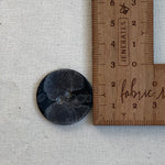 Gunmetal Black Metal Button (multiple sizes)