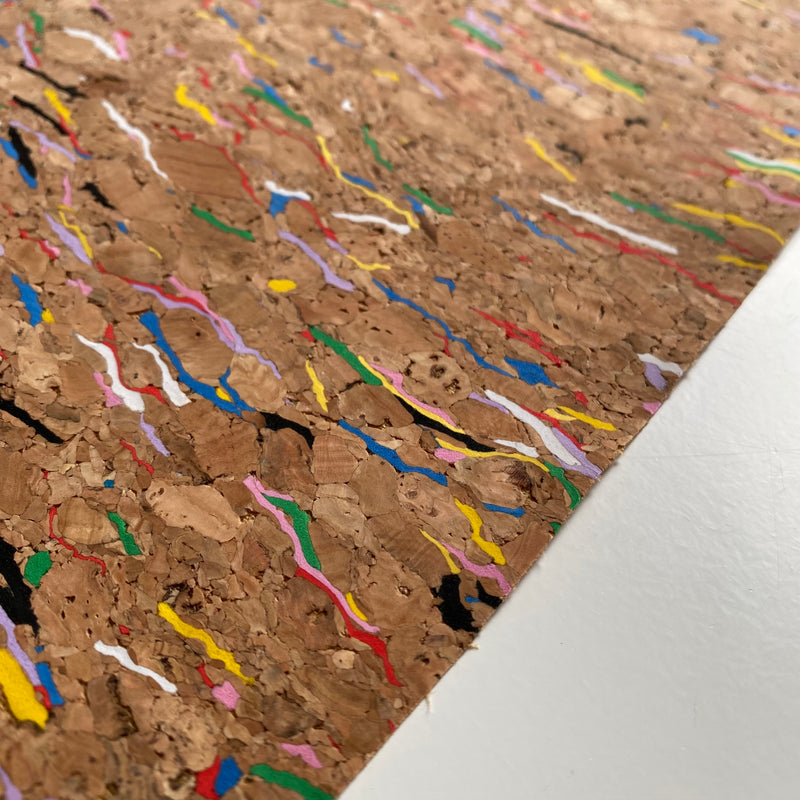 Cork Fabric - Multicoloured - Price per 0.5 metre