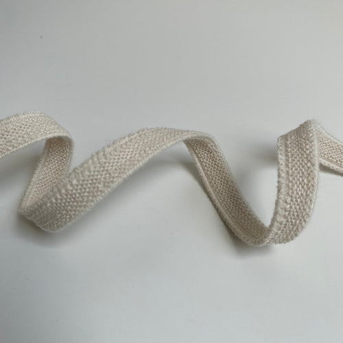Organic Bra Strap Elastic - 11mm - Available in Ecru and Black
