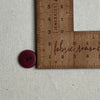Corozo Button - Berry / Matt (multiple sizes)