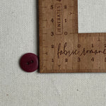 Corozo Button - Berry / Matt (multiple sizes)