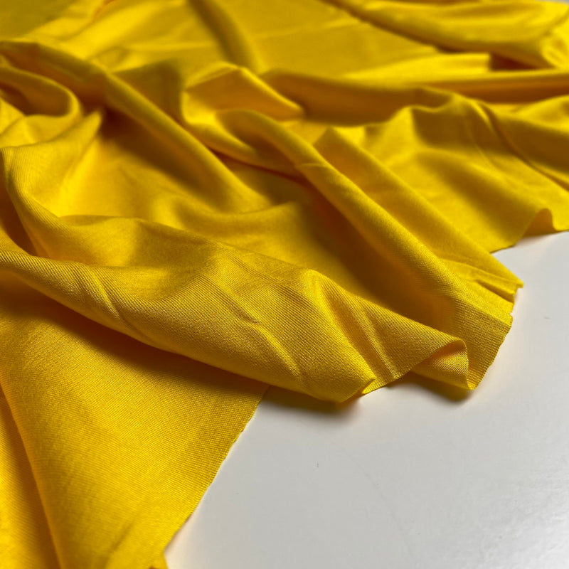Bamboo Jersey - Daffodil Yellow - 0.5 metre