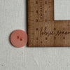 Corozo Button - Pink Lobster / Satin Matt (multiple sizes)
