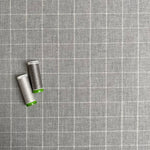 Recycled Flannel - Tartan - Light Grey - 0.5 metre