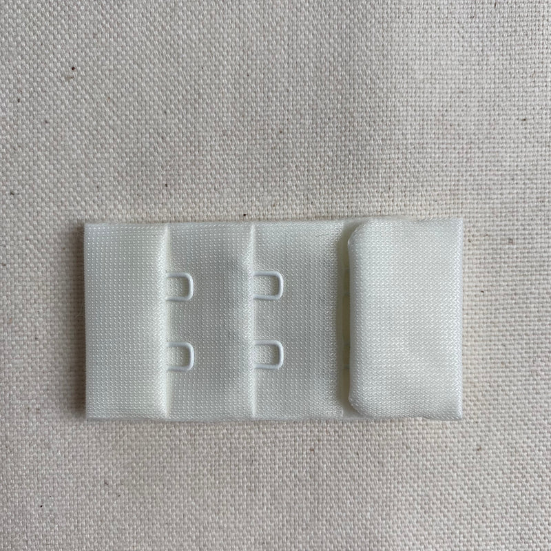 30mm Bra Hook & Eye Set - Ivory
