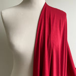 Bamboo Jersey - Red - 0.5 metre