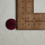 Corozo Button - Berry / Matt (multiple sizes)