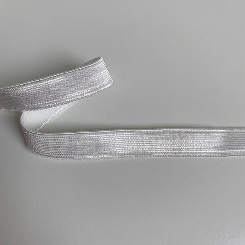 12mm Bra Strap Elastic - Ivory