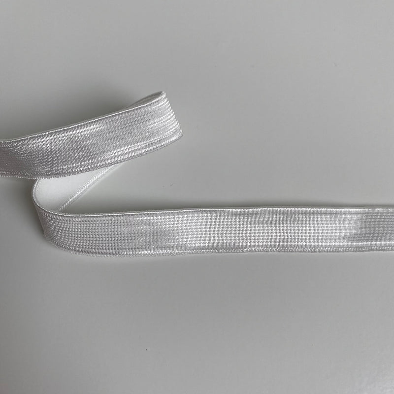 12mm Bra Strap Elastic - Ivory