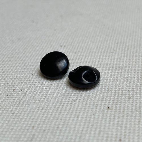 Corozo Shank Button - Black (9mm)