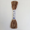 Olympus Japanese Sashiko Thread - 20m - Variegated Brown (#94)