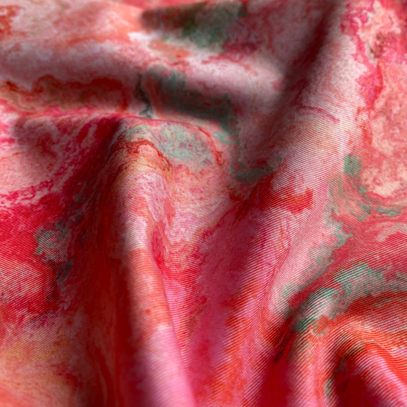 Marbled - Swim & Sport Knit – ECONYL® Recycled Nylon - 0.5 metre