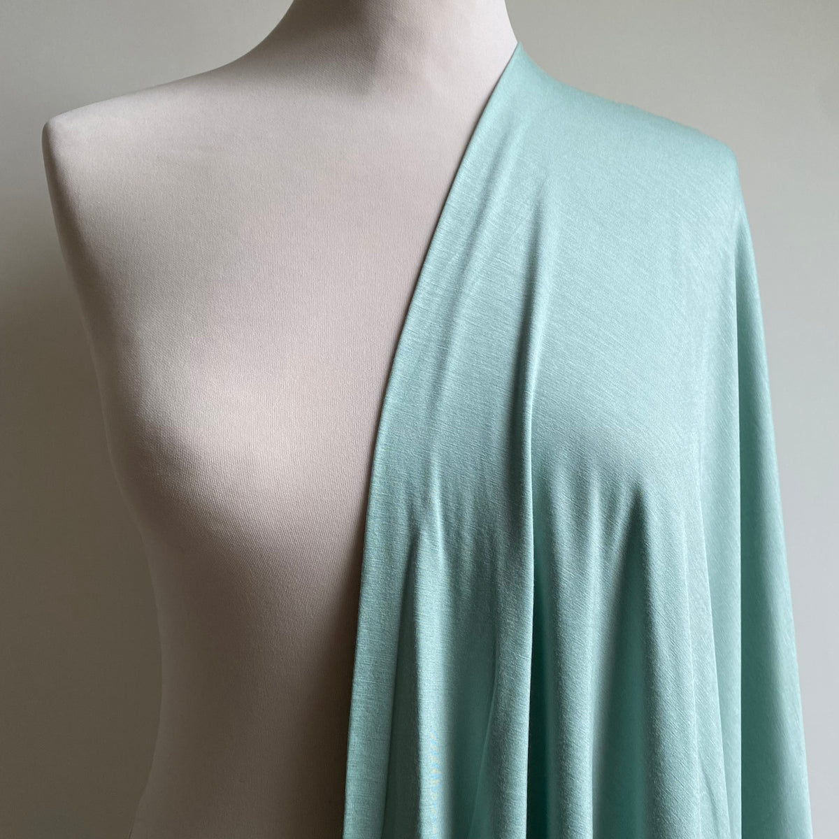 Bamboo Jersey Fabric - Pistachio - Priced per 0.5 metre