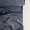 Recycled Jogging Fabric - Dark Grey Melange - 0.5 metre