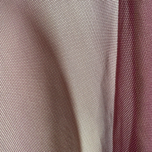Recycled Stretch Mesh / Powernet with ROICA™ EF - Merlot - 0.5 metre
