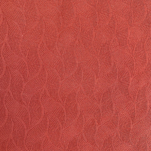 Organic Leaf Jacquard - Sienna - 0.5 metre