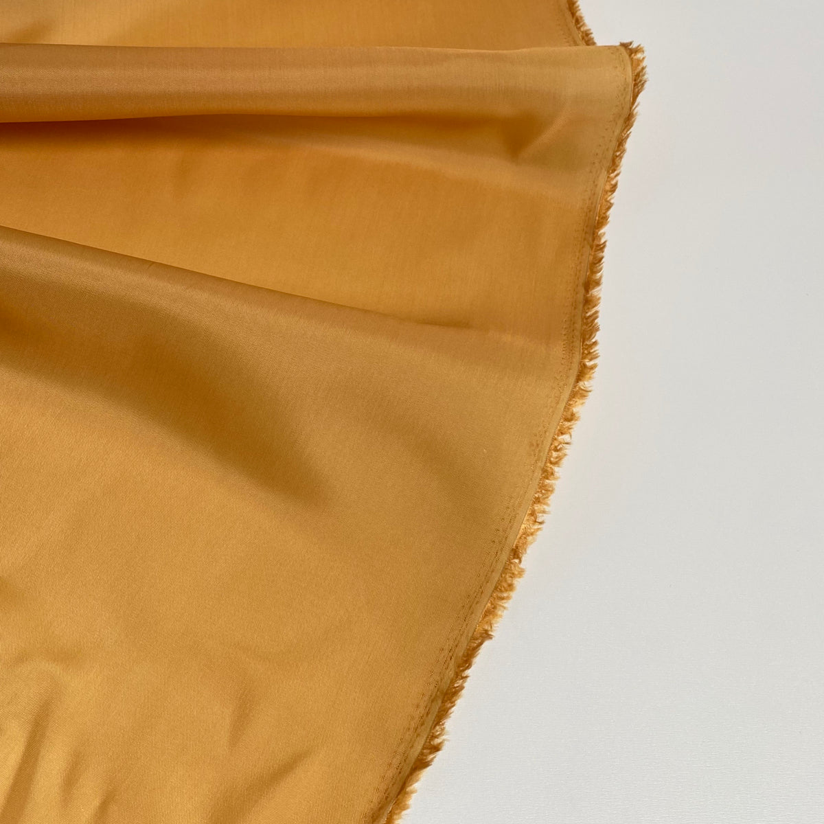 Cupro Lining Fabric - Yellow Ochre - 0.5 metre
