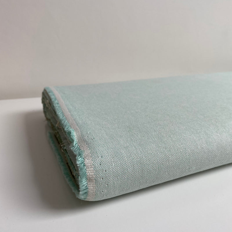 Recycled Canvas - Aqua - 0.5 metre