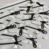 **MULTIPACK** YKK No. 3 Antique Brass Metal Zip with NATULON® Recycled Tape - Closed End - VANILLA