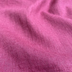 Enzyme Washed Linen - Cerise Pink - 0.5 metre
