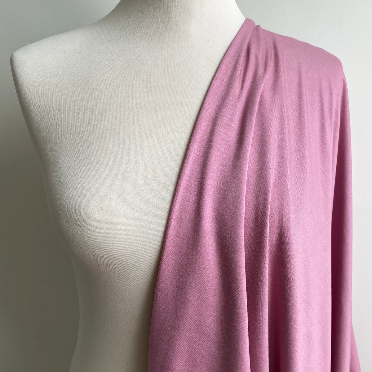 Bamboo Jersey - Dusky Rose - 0.5 metre