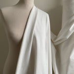 Dobby Cloque Ex-Designer Deadstock Fabric - Cream - 0.5 metre
