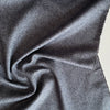 Herringbone Tweed Deadstock Fabric - Blue Grey - Priced per 0.5 metre
