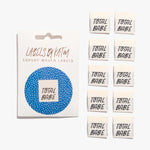 TOTAL BABE - Pack of 10 Woven Labels