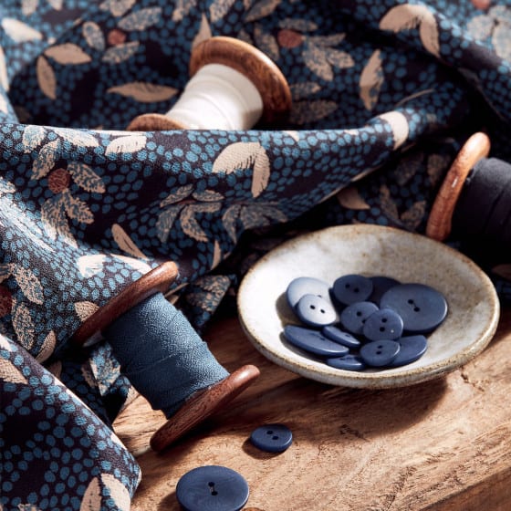 Lucie River - Viscose fabric with Lenzing™️ EcoVero™️ fibres - Atelier Brunette - 0.5 metre