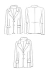 MANHATTAN Blazer Jacket Sewing Pattern by Maison Fauve
