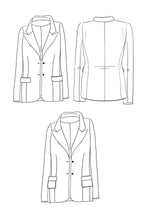 MANHATTAN Blazer Jacket Sewing Pattern by Maison Fauve