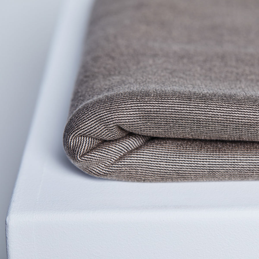 Textured Ponte Fabric with TENCEL™ Lyocell fibres - Warm Sand - Priced per 0.5 metre