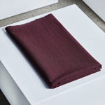 Textured Ponte with TENCEL™ Lyocell fibres - Maroon - 0.5 metre