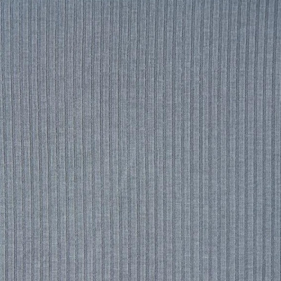 Derby Ribbed Jersey with TENCEL™ Modal Fibres - Sky - 0.5 metre
