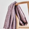 Organic Slub Jacquard Knit - Lilac - 0.5 metre