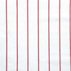 Nautic Stripes Cotton - Red, White - 0.5 metre